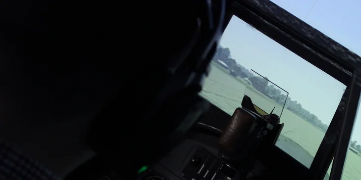 Pilotem za 2. světové války na leteckém bojovém simulátoru