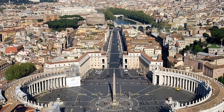 Nejkrásnější památky Říma a Vatikánu – 4denní letecký zájezd
