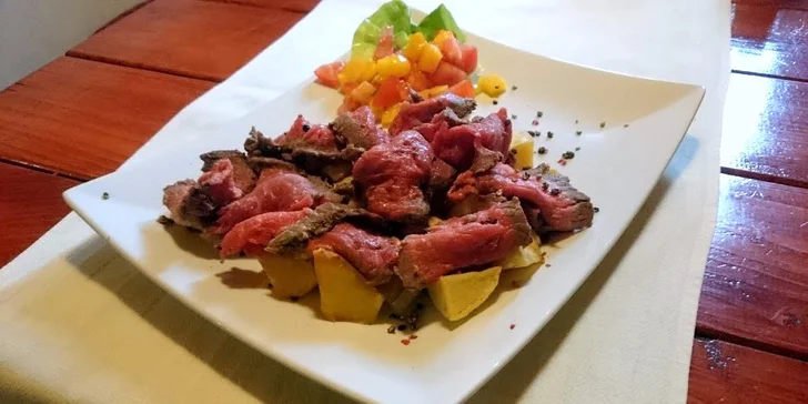 Dorůžova upečený roastbeef pro dva labužníky