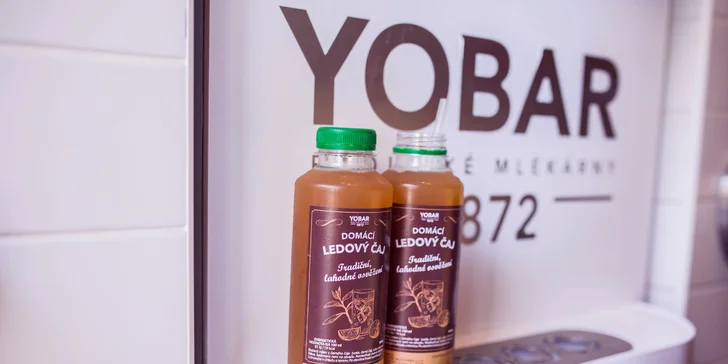 Osvěžte se domácími ledovými čaji v baru Yobar