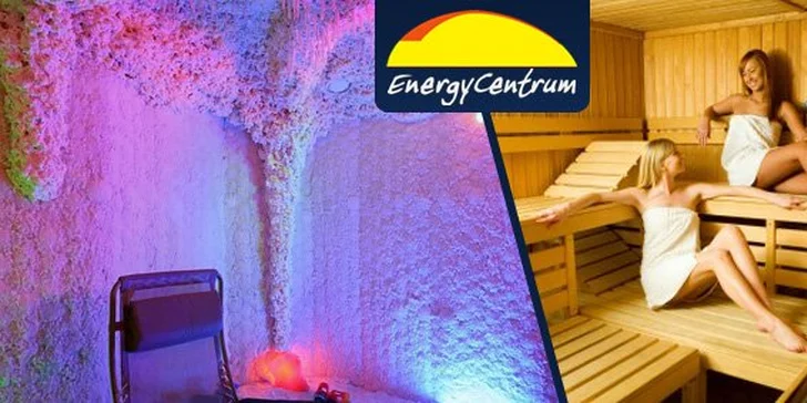 299 Kč za 4 relaxační procedury v Energy Centru Liberec. Solná jeskyně, infrasauna, lymfoven, uhličitá koupel. Hoďte tělo do pohody se slevou 50 %.