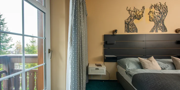 V apartmáne pre rodiny s deťmi vám pobyt spríjemní aj výhľad na hory a mesto.