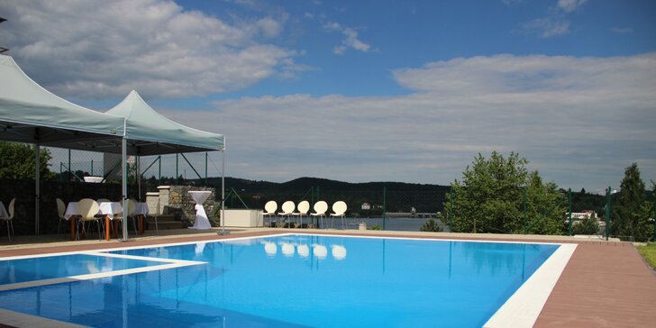 3–4 denní relax pro 2 u Brněnské přehrady s masáží, luxusním wellness a polopenzí