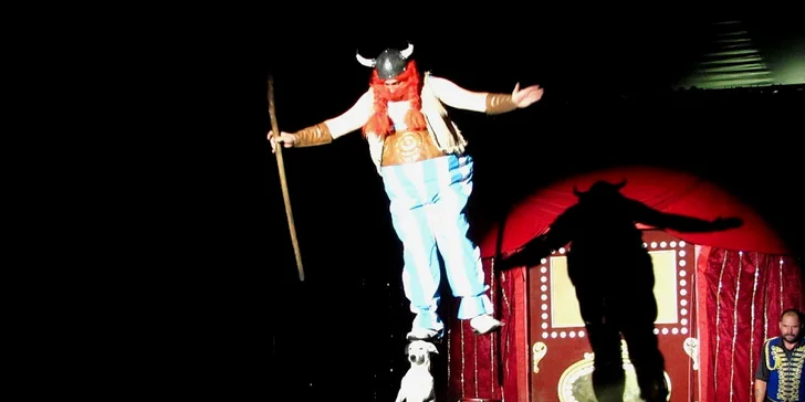 Lístky na jedinečnou cirkusovou show Berousek Original Cirkus Sultán
