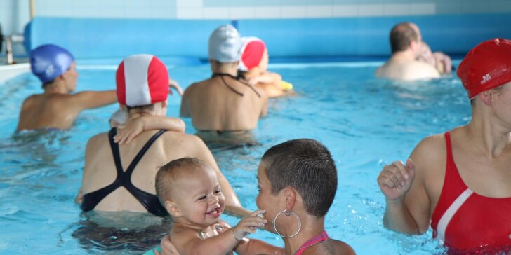 40minutová zkušební lekce dětského plavání v Držovicích