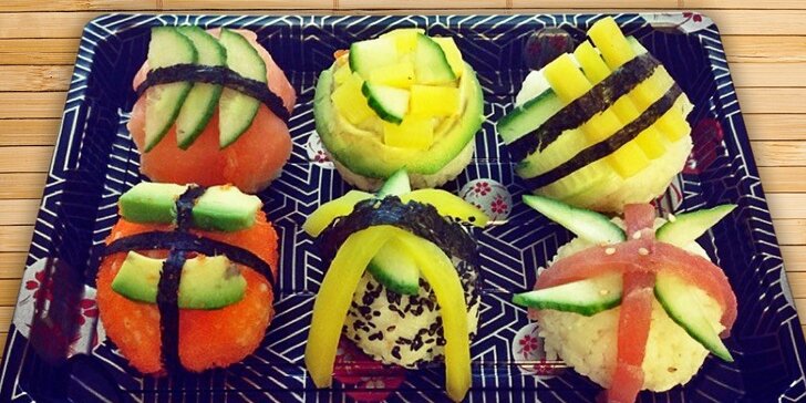 Skvělé sushi v nadupaných setech s možností rozvozu