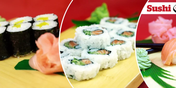 Pestrá sushi menu v nově otevřeném Sushi Best