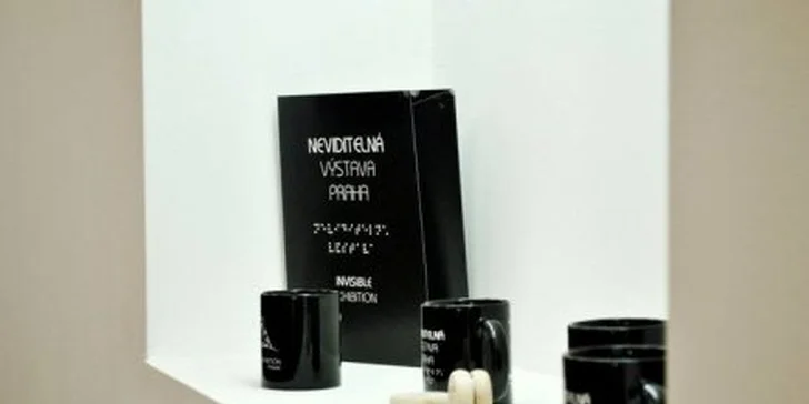 2 vstupenky na Neviditelnou výstavu