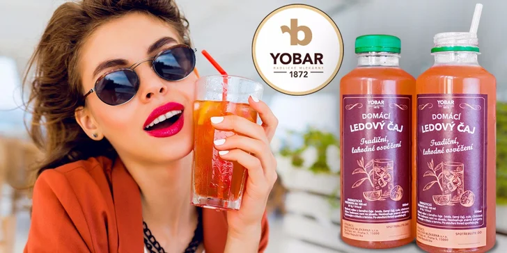 Osvěžte se domácími ledovými čaji v baru Yobar