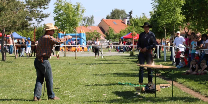 Vstupenka na nedělní zábavné odpoledne Koňské hry