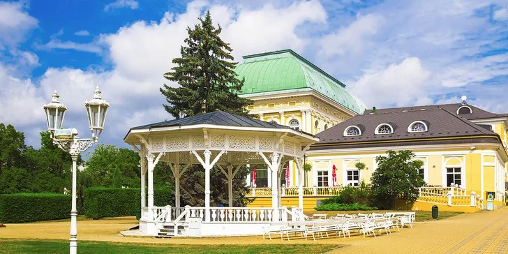 Wellness podzimní pohoda ve všedních dnech pro dva ve Františkových Lázních