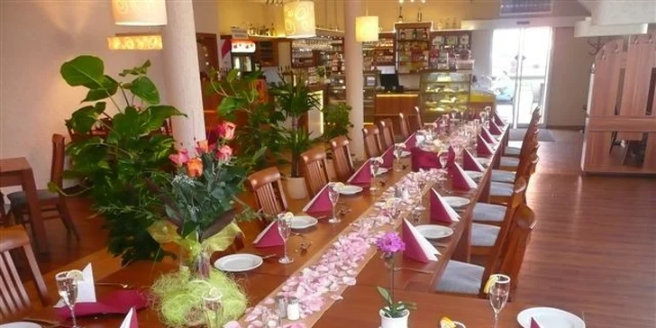 Dřevorubecký steak s americkými brambory a 0,5l 10˚ piva