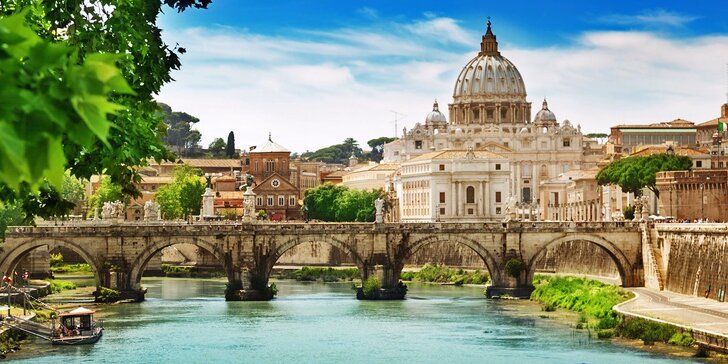 5denní zájezd do Říma, Florencie, Verony a Benátek - 2x ubytování a snídaně