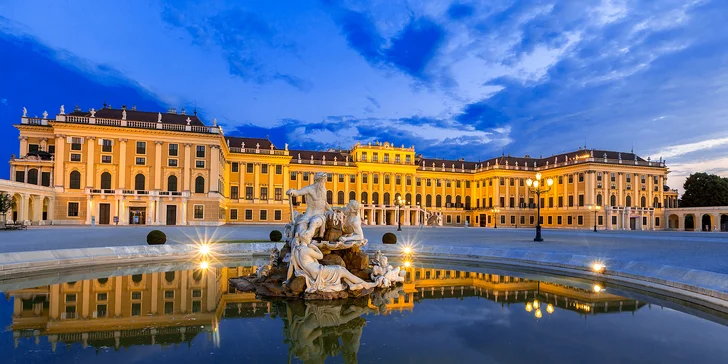 Vyrazte do Vídně: pobyt ve 4* hotelu u zámku Schönbrunn včetně snídaně