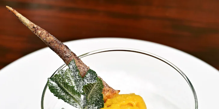 Degustační 6chodové menu plné vytříbených chutí pro dvě osoby