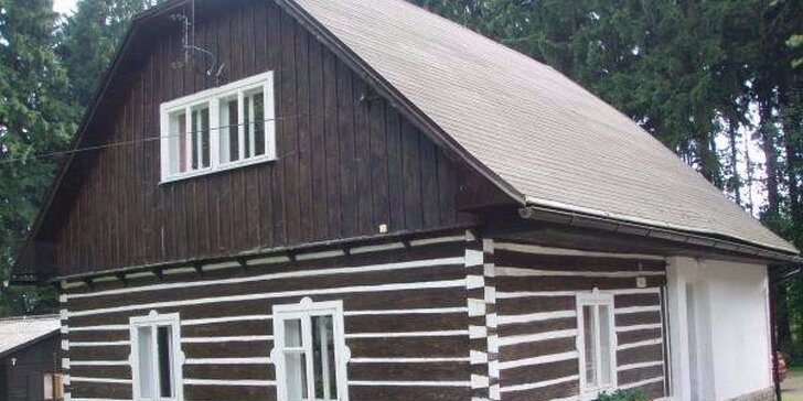 Jaro nebo babí léto poblíž Adršpachu: 3 až 8 dní v chatce a polopenze pro dva