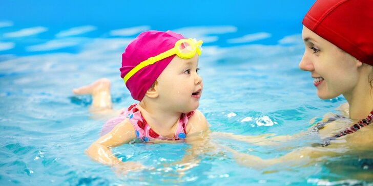 40minutová zkušební lekce dětského plavání v Držovicích