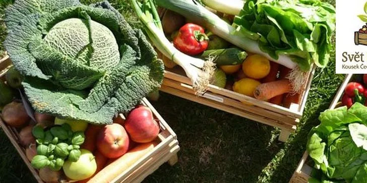 190 Kč za rodinnou bedýnku plnou ovoce a zeleniny v hodnotě 380 Kč! Bedýnky od českých farmářů s dopravou zdarma a se slevou 50 %.