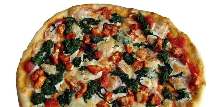2 originální pizzy podle výběru v oblíbené italské ristorante Galera