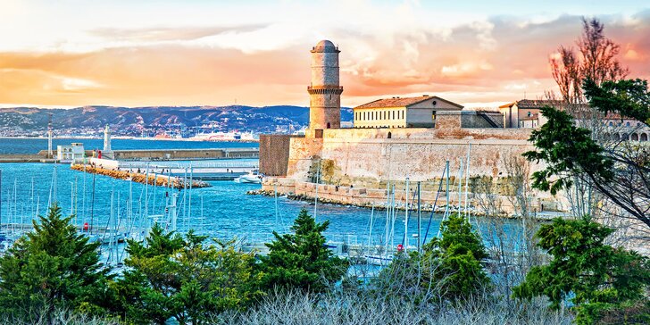 Slunná jižní Francie – Marseille a ostrov Porquerolles včetně snídaně