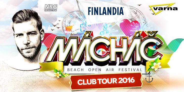 Vstupenka na Mácháč club tour 2016 ve Varně: jako hvězda Ferreck Dawn