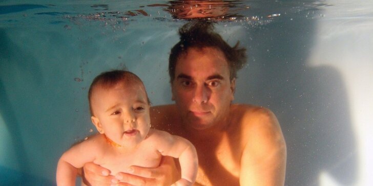 5 lekcí plavání pro děti a miminka ve slané vodě