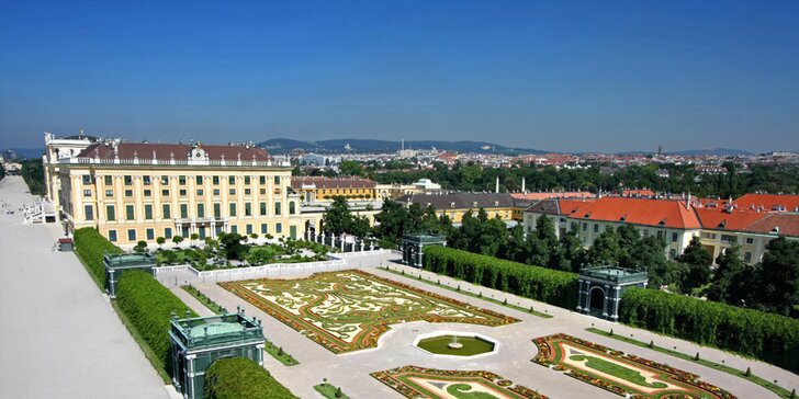 Likérka a barokní zahrady Vídně - Schönbrunn a Belvedér