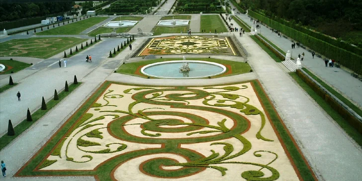 Likérka a barokní zahrady Vídně - Schönbrunn a Belvedér z Brna a Mikulova