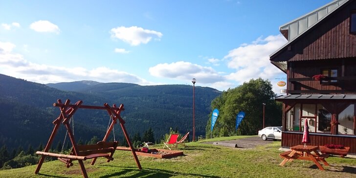 Pobyt ve Špindlerově Mlýně: dokonalý relax uprostřed přírody i na terase u bazénu, polopenze