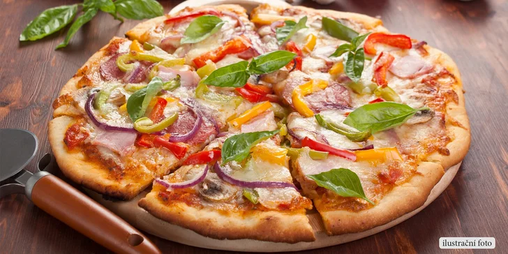 Dvě pizzy plné chutných ingrediencí