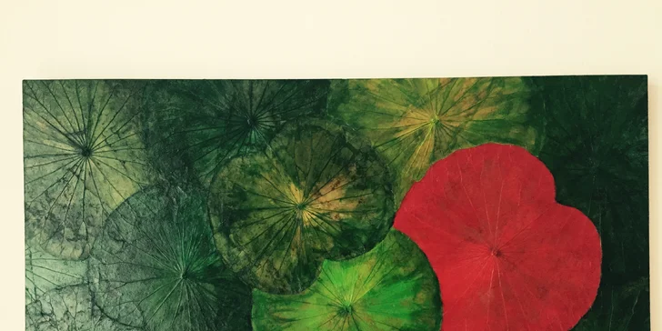 Staňte se umělcem: Kreativní workshop malování na lotosové listy
