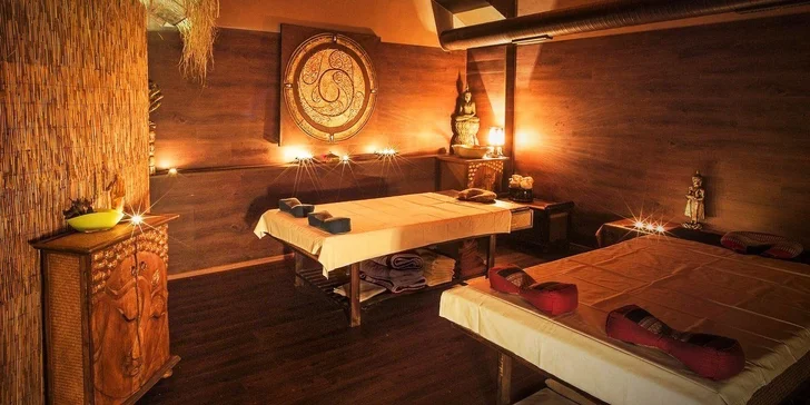 Privátní wellness balíčky: sauna, vířivka a klasické i thajské masáže