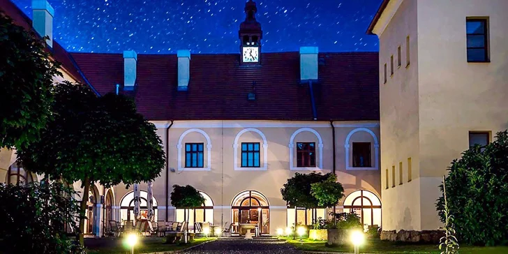 3 dny na Zámku Čechtice s all inclusive a wellness