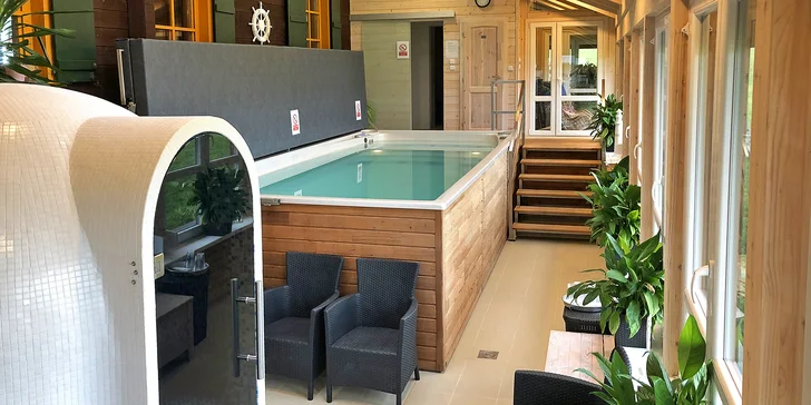 Ubytujete se ve Wellness penzionu Haltmar přímo u sjezdovky.