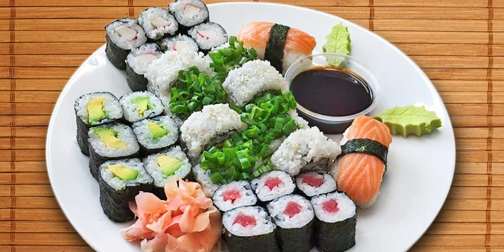 Skvělé sushi v nadupaných setech s možností rozvozu