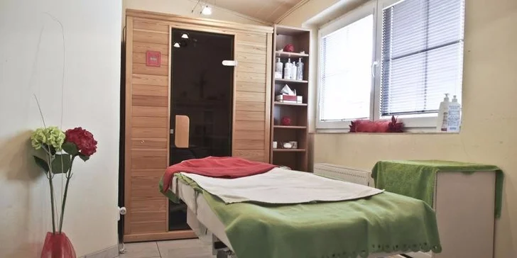 90minutová skvostná relaxace s masáží dle výběru a zábalem pro uvolnění