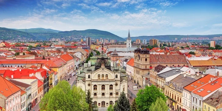 Až 15denní odpočinek v Košicích: polopenze i neomezený wellness