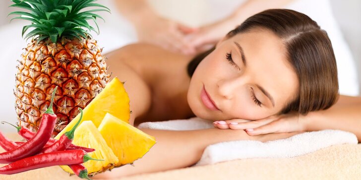 Celých 100 minut báječného relaxu: masáž a aroma lázeň pro nohy