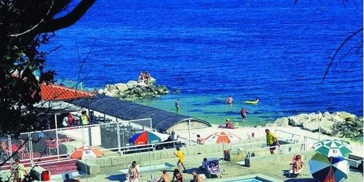 Týdenní dovolená u moře v Chorvatském Rabacu s polopenzí