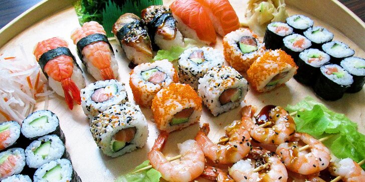 Famózní sushi sety od profíků ze Sushi Miomi