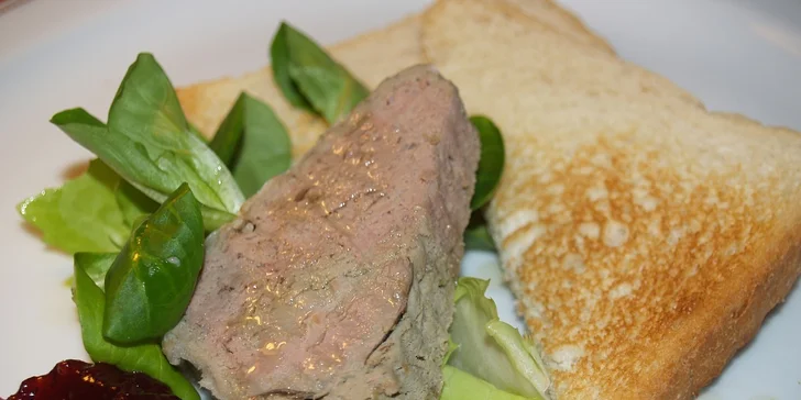 3chodové jarní menu pro dva v útulné restauraci