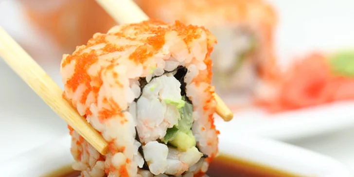 Velké vánoční či silvestrovské sushi menu s sebou