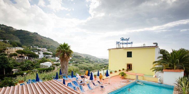 8 prosluněných dní na italském ostrově Ischia s polopenzí