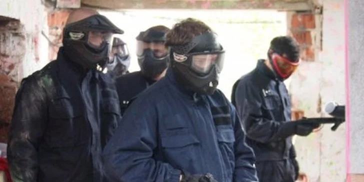 Paintballová akce v Paintball Aréně Cheb