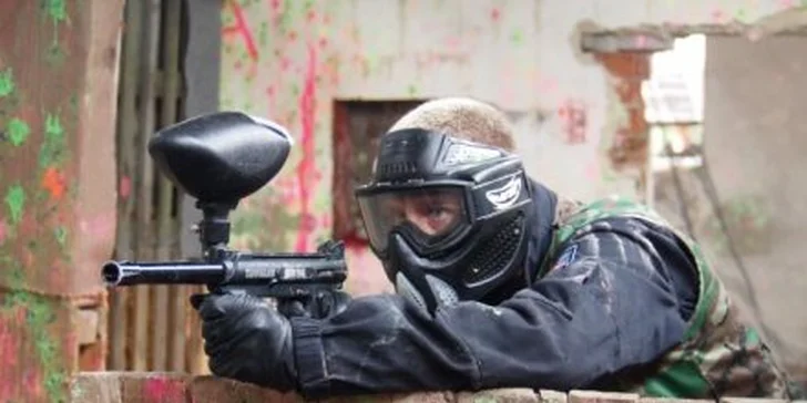 Paintballová akce v Paintball Aréně Cheb