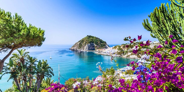 8 prosluněných dní na italském ostrově Ischia s polopenzí