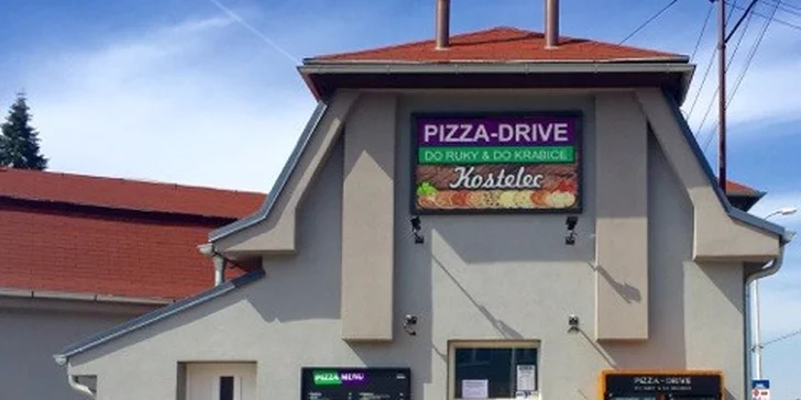 Pizza Drive: Dvě libovolné zamražené pizzy z domácího těsta