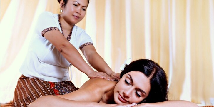 Exotická thajská 60minutová masáž dle výběru