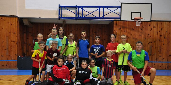 Letní florbalový tábor plný zážitků v Trutnově: Poslední volné termíny
