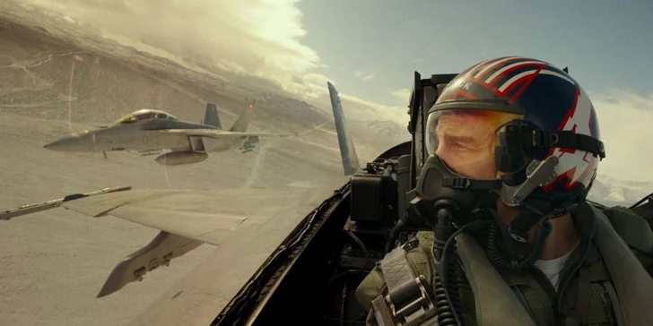 Dvě vstupenky do kina Lucerna na film Top Gun: Maverick